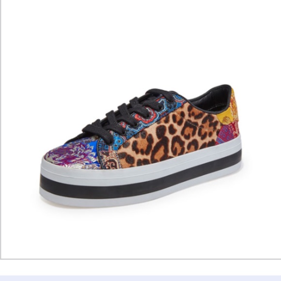 Alice + Olivia Women’s Ezra Leopard Sneakers - Picture 1 of 7